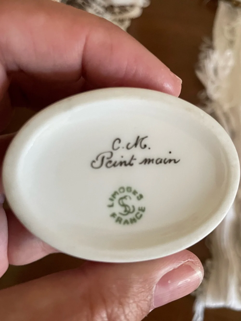 Limoges Bastille Trinket Box Genuine.